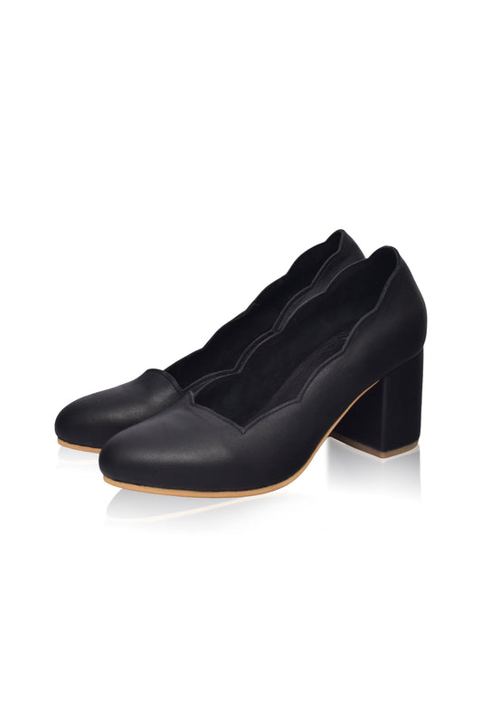 Alia Classic Leather Heels-1