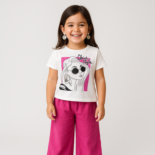 Sunglass Style Girls Casual Set JuniorKids