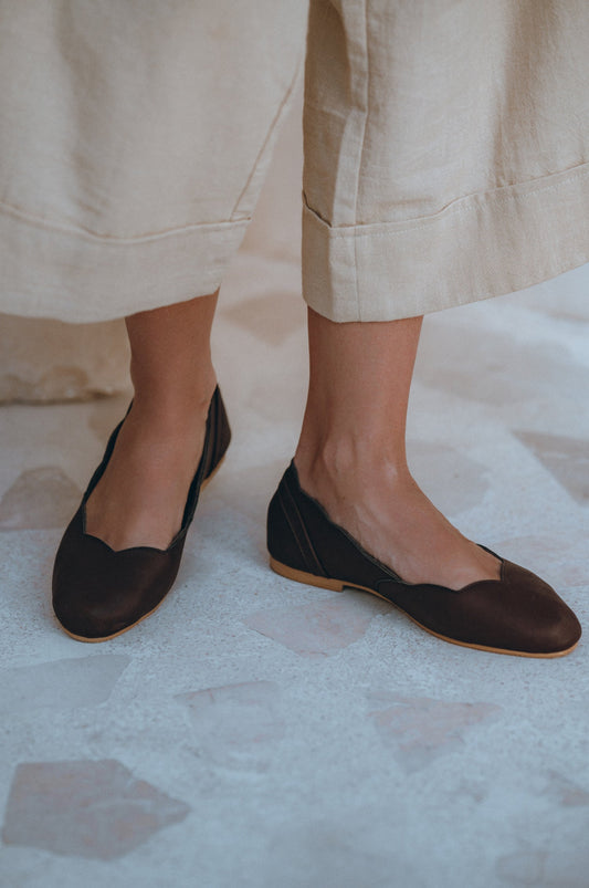 Milan Leather Ballet Flats-0