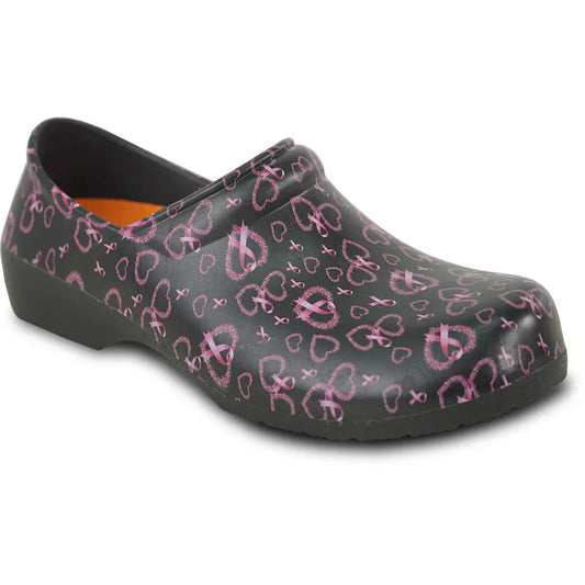 VANGELO Women Slip Resistant Clog NIKO Fushia-1 Tux-USA