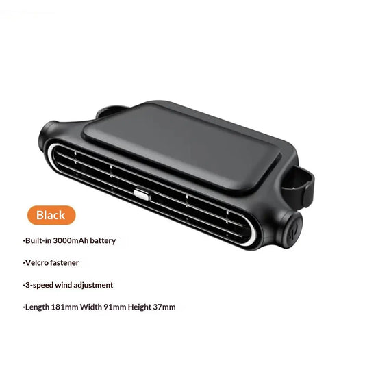 Car Fan for Driver and Passenger'S Seat - Mini Portable USB Backseat Cooling Fan Kids Baby Quiet Headrest Neck Fan Accessories with 3 Adjustable Wind Speeds for All Cars Vehicle Jeep Van RV Truck