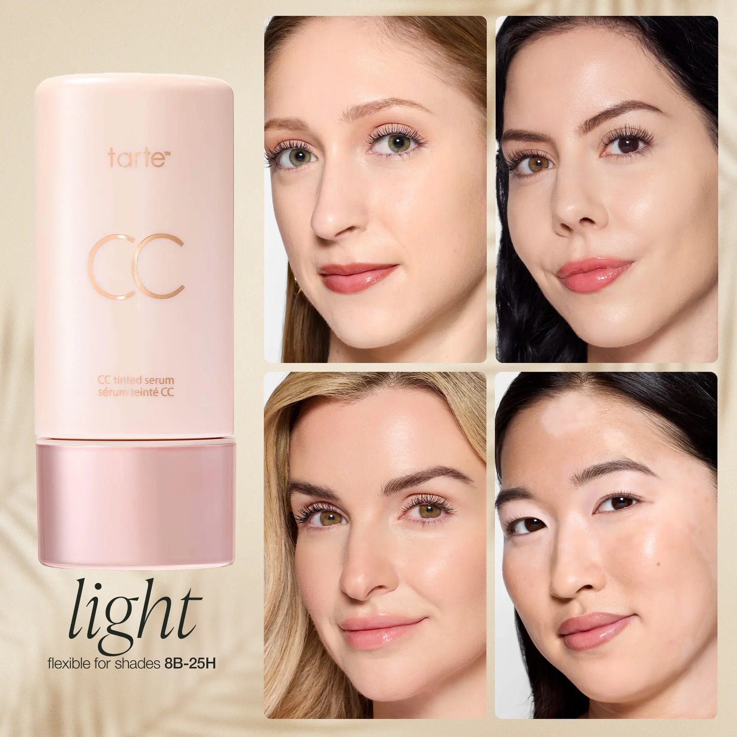 Tarte Summer Skin Essentials - CC Color-Correcting Tinted Serum + Creaseless SPF 30 Mineral Setting Powder