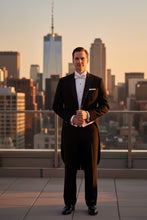 "Edward" Black Tuxedo Tailcoat-0