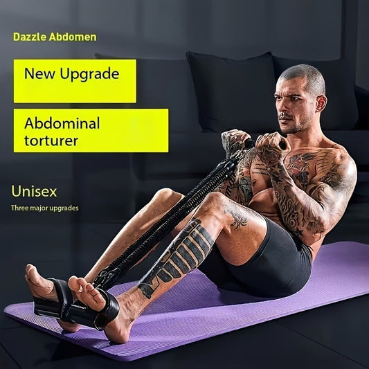 Adjustable Resistance Bands with Foot Pedals null