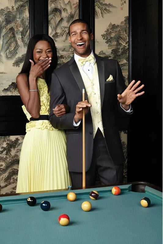 "Heritage" Black Tuxedo Jacket Notch (Separates) Tux-USA